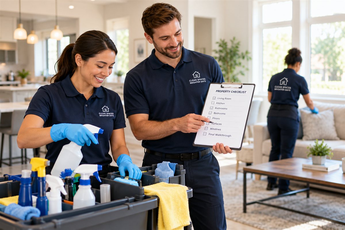 Illustration for Give cleaning crews a clear scope for every property visit